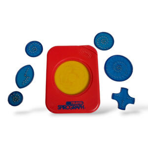 Vintage Kenner Travel Spirograph with Six Stencils